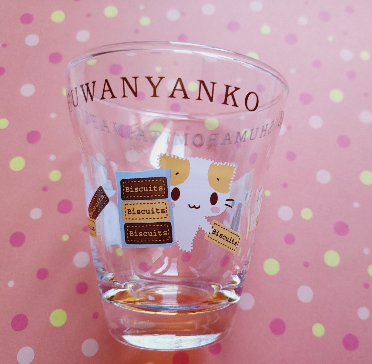 Sanrio vtg rare Masyumaro doll glass cup mug vintage decoration new