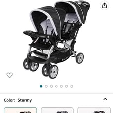 Baby Trend Sit N' Stand Convertible Multi-Use double stroller