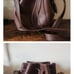 Vintage coach prairie crossbody bag leather color black and brown bundle