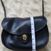 Vintage coach prairie crossbody bag leather color black and brown bundle