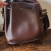 Vintage coach prairie crossbody bag leather color black and brown bundle