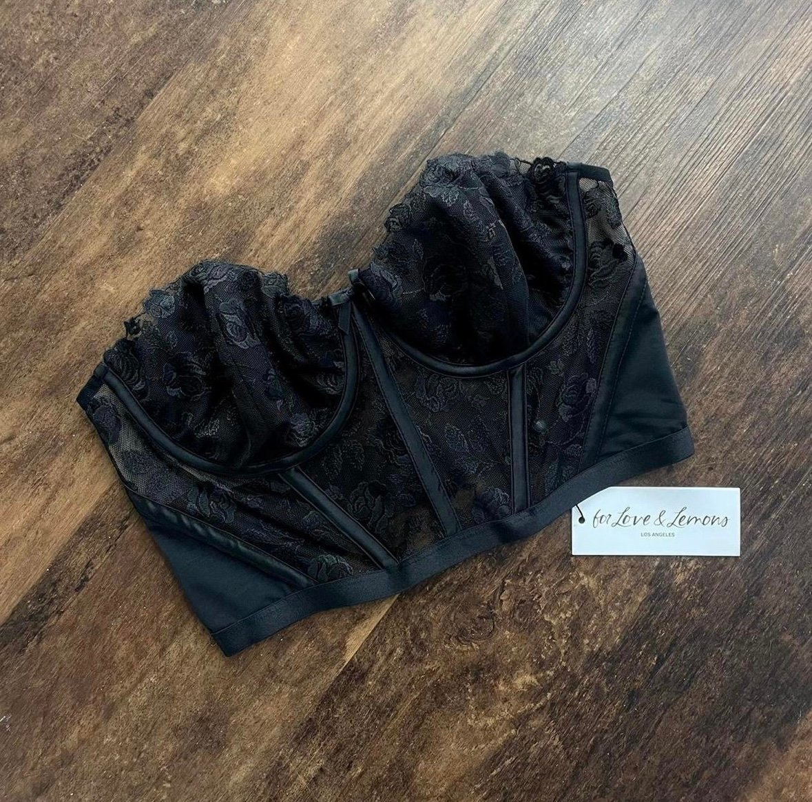 For love and lemons corset top
