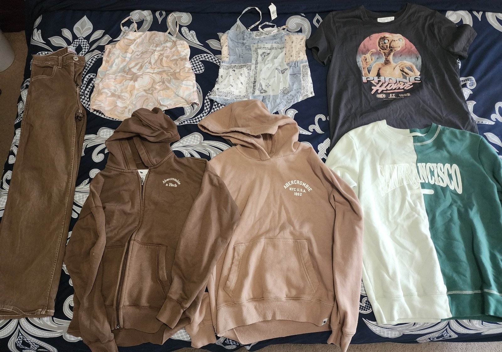 Girls Abercrombie and Fitch clothing bundle