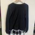 Old Navy NWT Pajama Set Black White Waffle Knit Top Buffalo Check Pants Sz L(T)