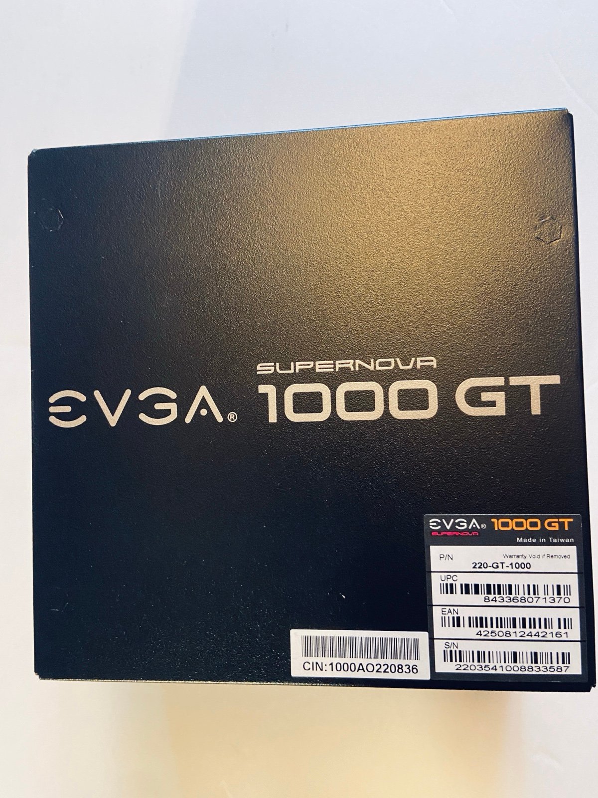 EVGA power supply