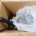 KneeRover Economy Foldable Knee Scooter Steerable Walker Dual Brake 300lb Black