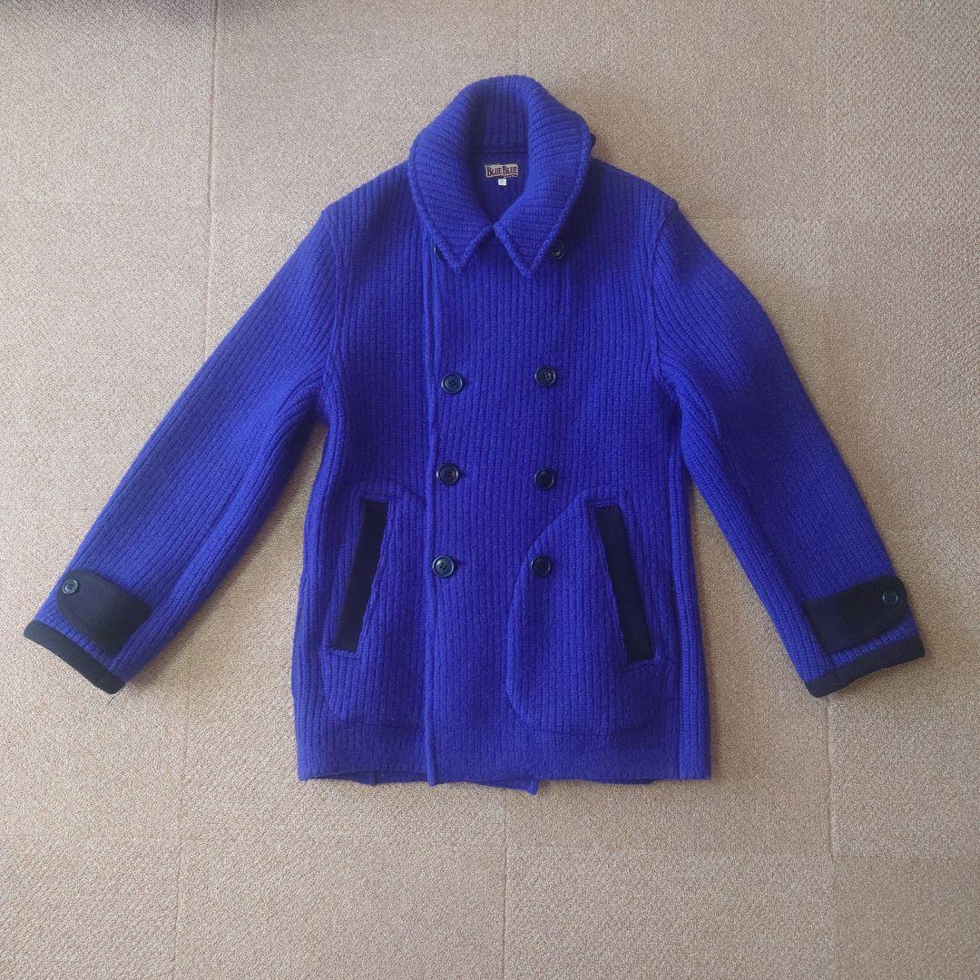 BLUE BLUE Wool Peacoat Size 2 Purple