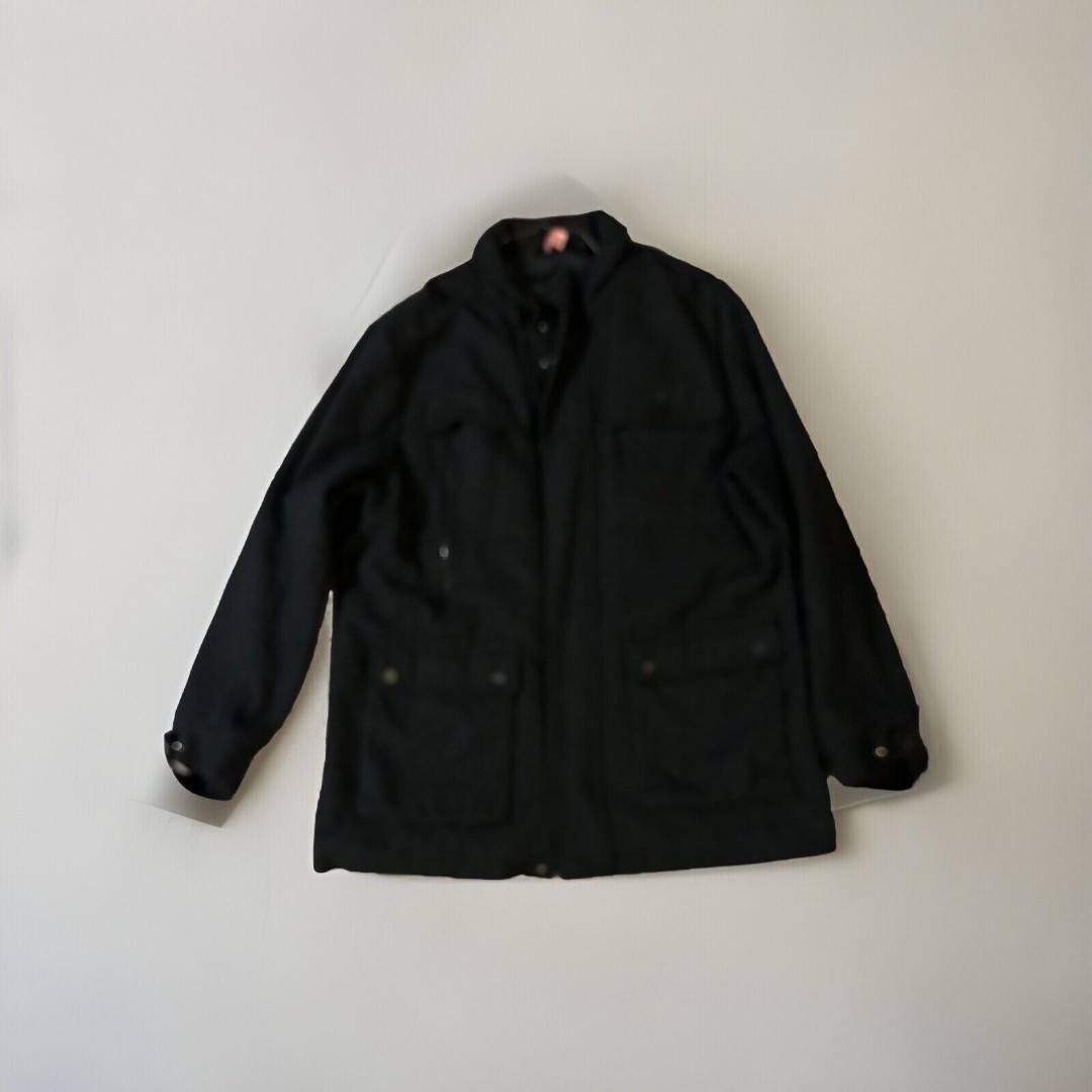 Coogi Wool Blend Jacket Coat Size 3XL Full Zip ~Dry Cleaned