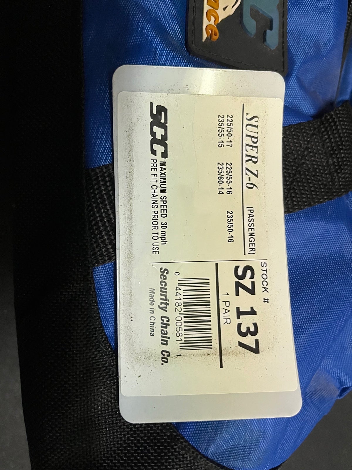 SZ 137 Snow Chains