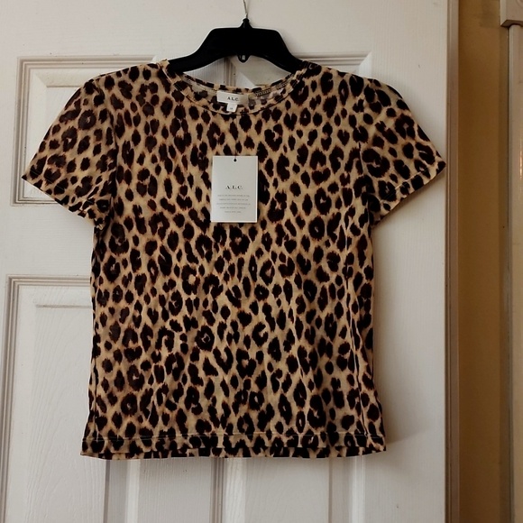 A.L.C TOP CHETTA PRINT