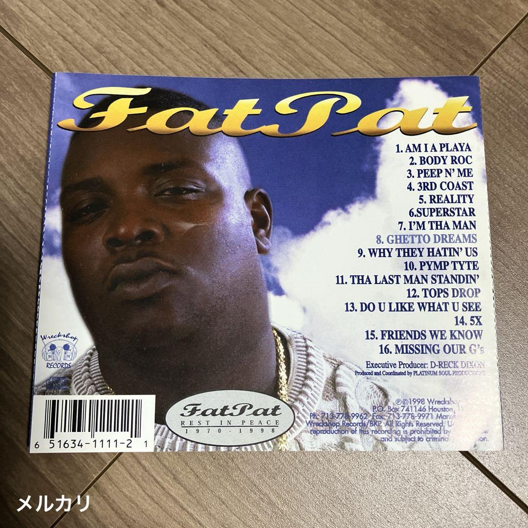 【G-RAP】 Fat Pat Ghetto Dreams CD Fat Pat :: Ghetto Dreams – RapReviews