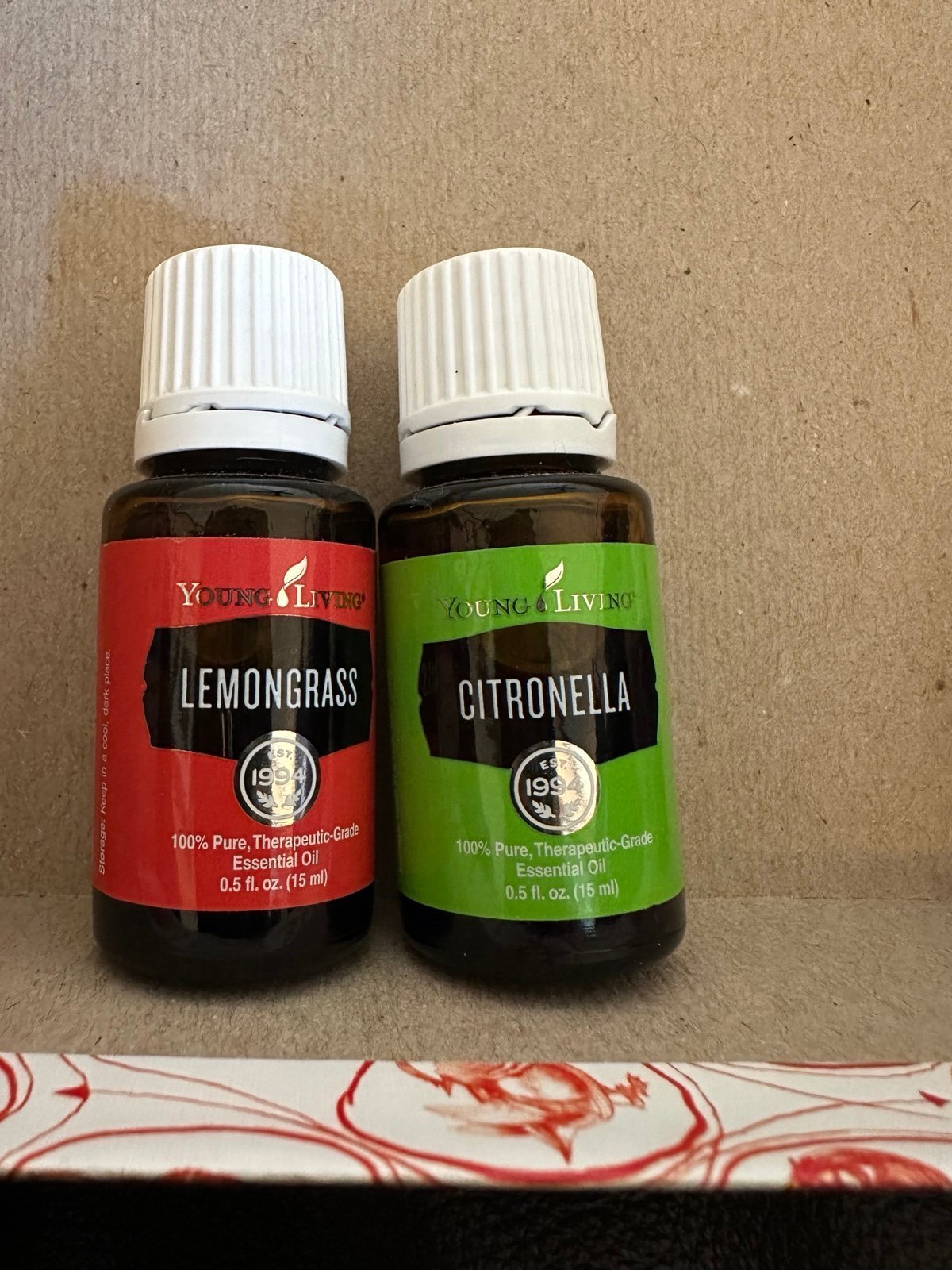 Young Living Lemongrass and Citronella