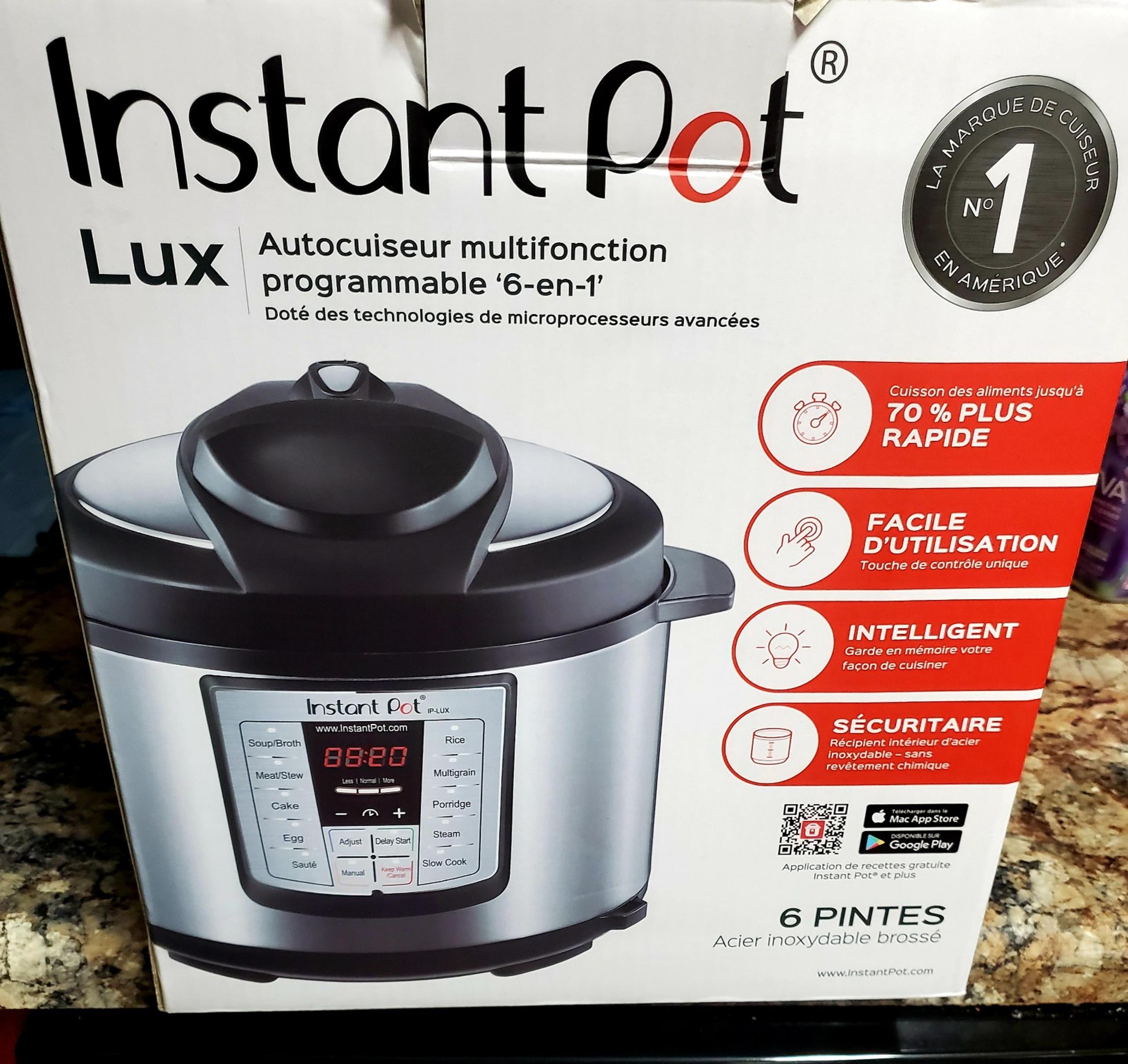 6-in-1 Electric Pressure Cooker,
