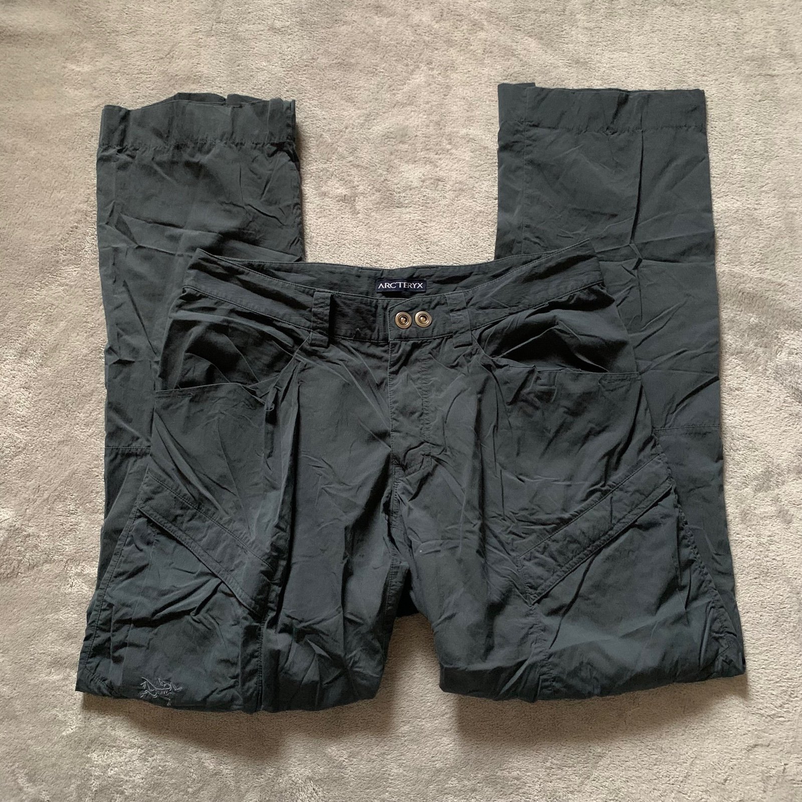 Arcteryx black grey regular pants