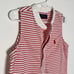 Polo Ralph Lauren girls red white stripped nautical sleeveless dress size 8