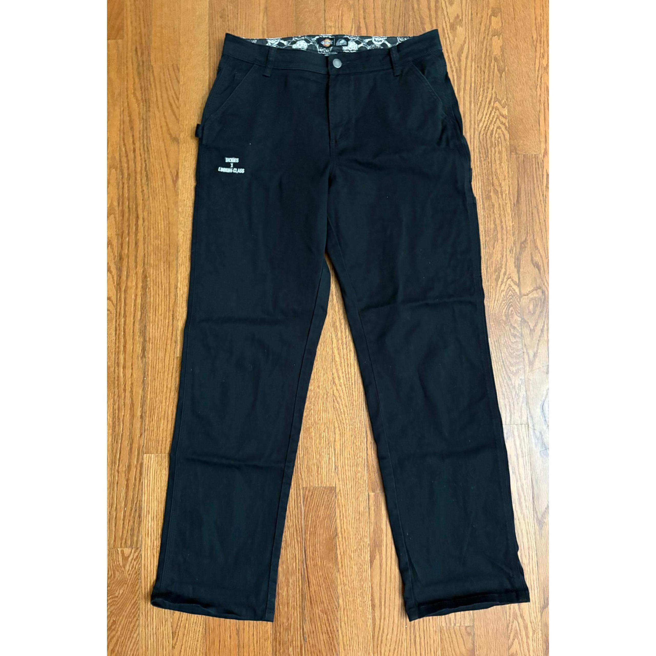 Dickies Lurking Class Pants Black- Size 29R Inseam 30- EUC