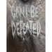 Nike Womens “Can’t Be Defeated” Black Hoodie Oversized Size M