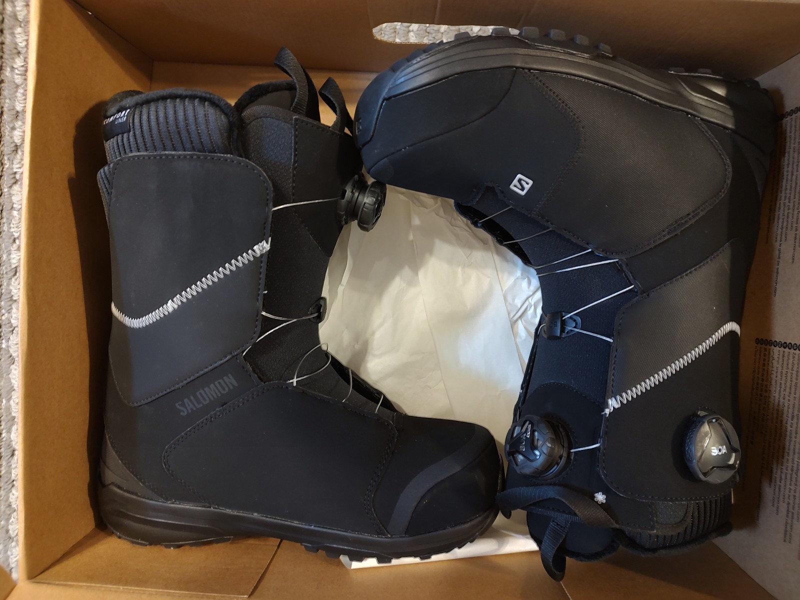 Salomon Kiana Dual Boa Women's Snowboard boots size 10