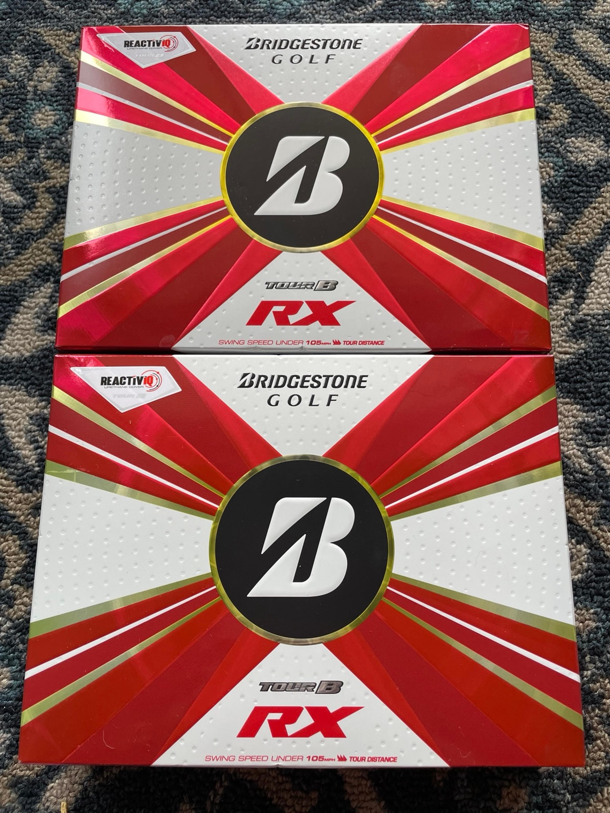 Bridgestone Tour B RX Golf Balls 2 boxes sealed