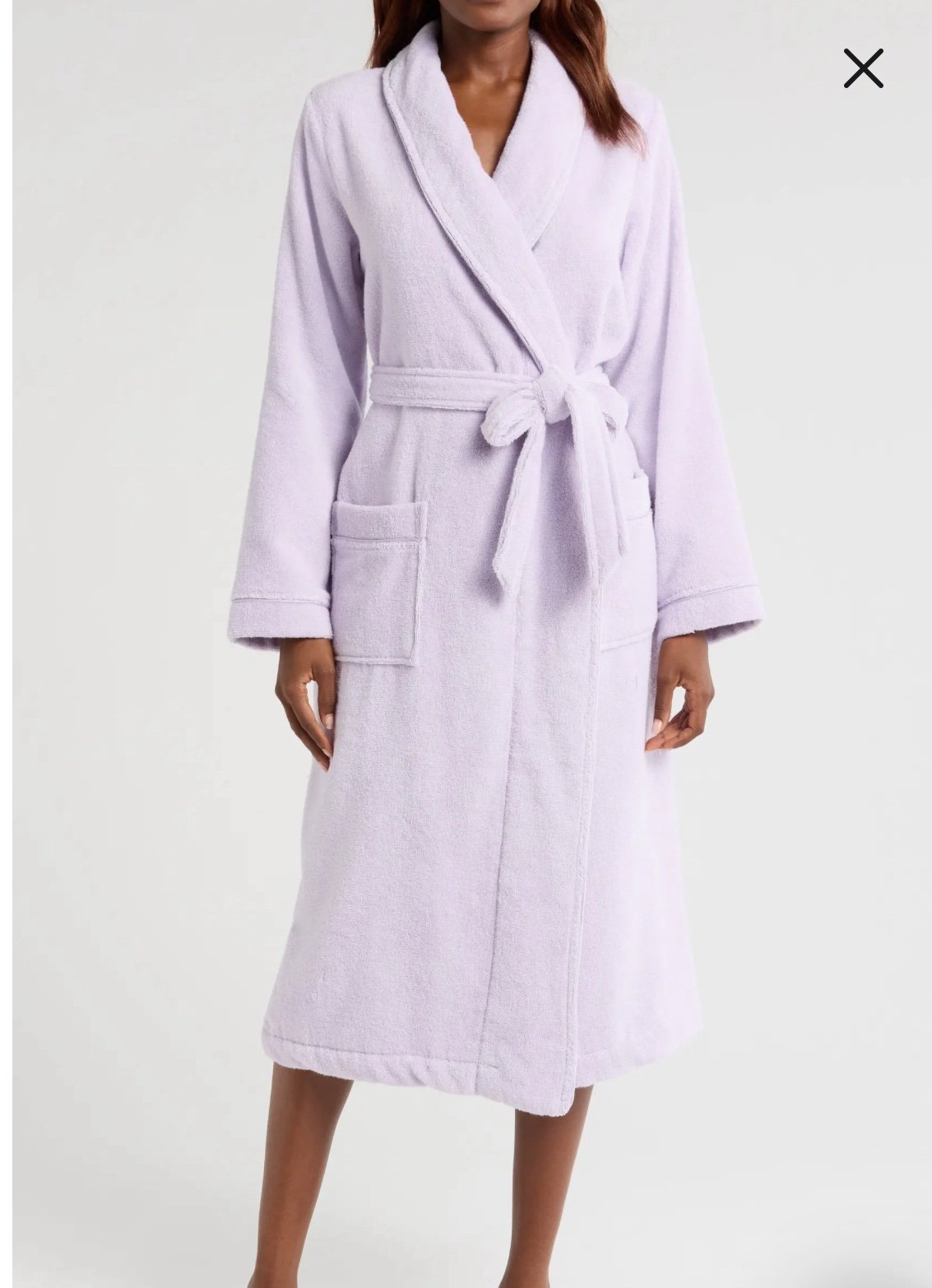 nordstrom women’s hydro cotton terry robe | free shipping