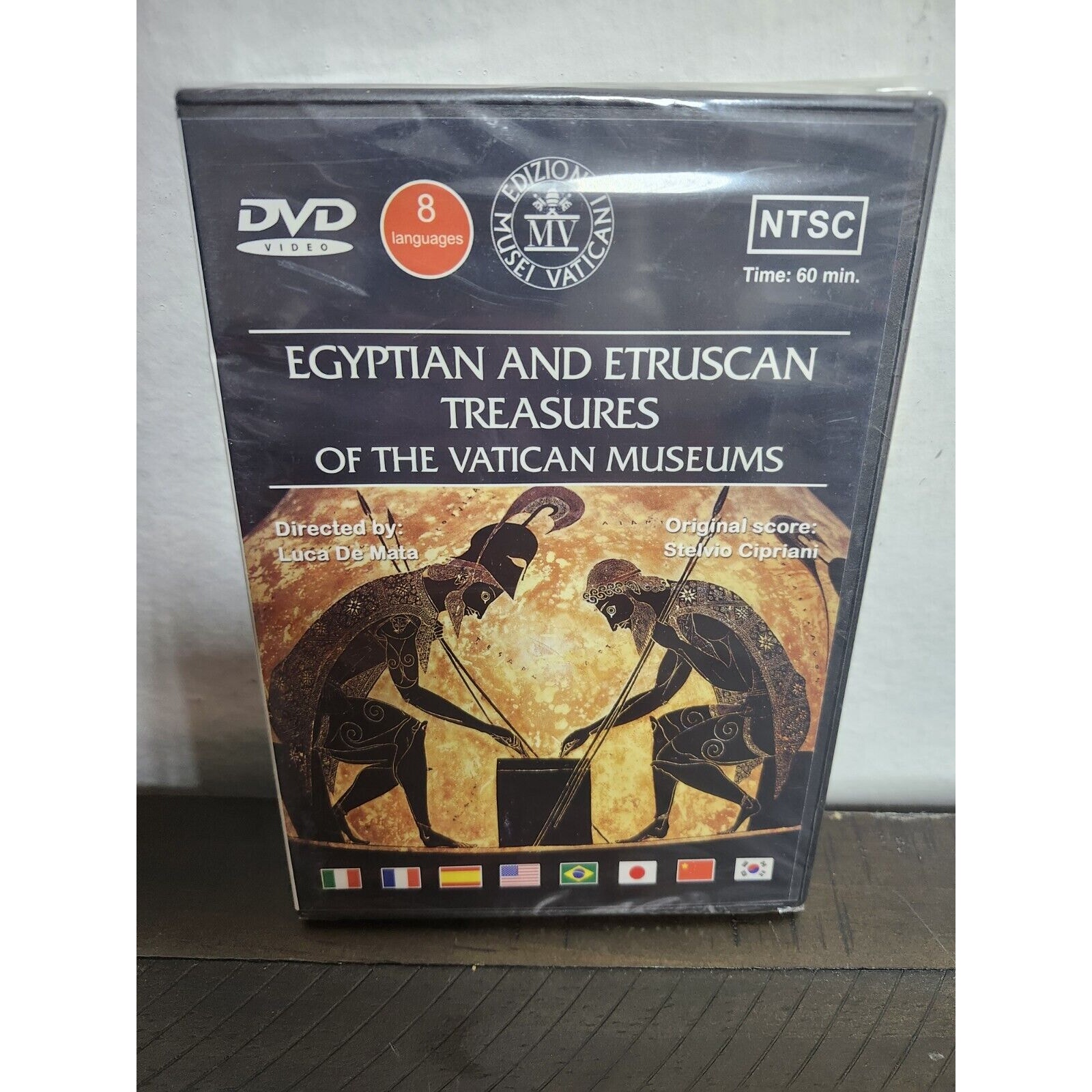 Egyptian And Etruscan Treasures Of Vatican Museums DVD Rare NTSC 8 Languages New