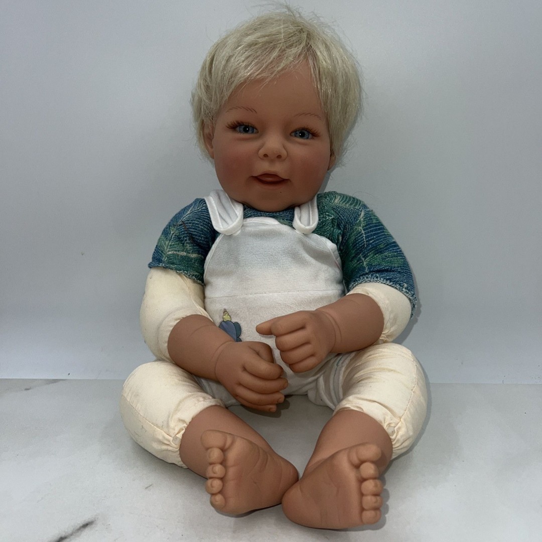 Vintage Lee Middleton Original Doll 20 Sculpt By Reva Schick 1998 Boy Blond