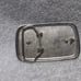 Grey Compressed Stone Western Belt Buckle Silver Edge Great Vintage Condition