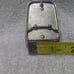 Grey Compressed Stone Western Belt Buckle Silver Edge Great Vintage Condition
