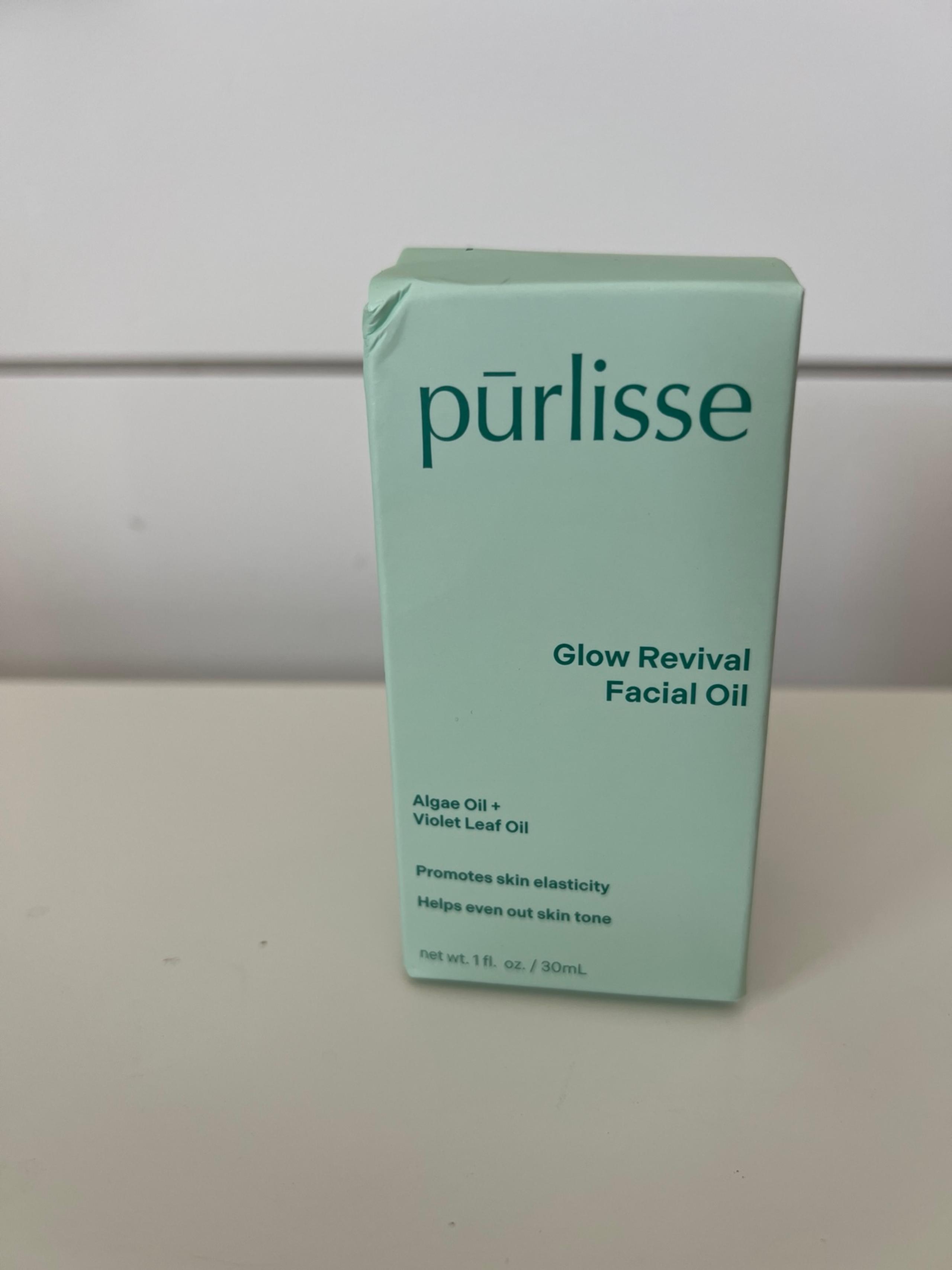 Purlisse Glow Revival Facial Oil