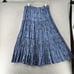 Vintage Desert West by Sherry Holt USA Tiered Skirt Blue Western Bandana OS