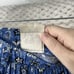Vintage Desert West by Sherry Holt USA Tiered Skirt Blue Western Bandana OS