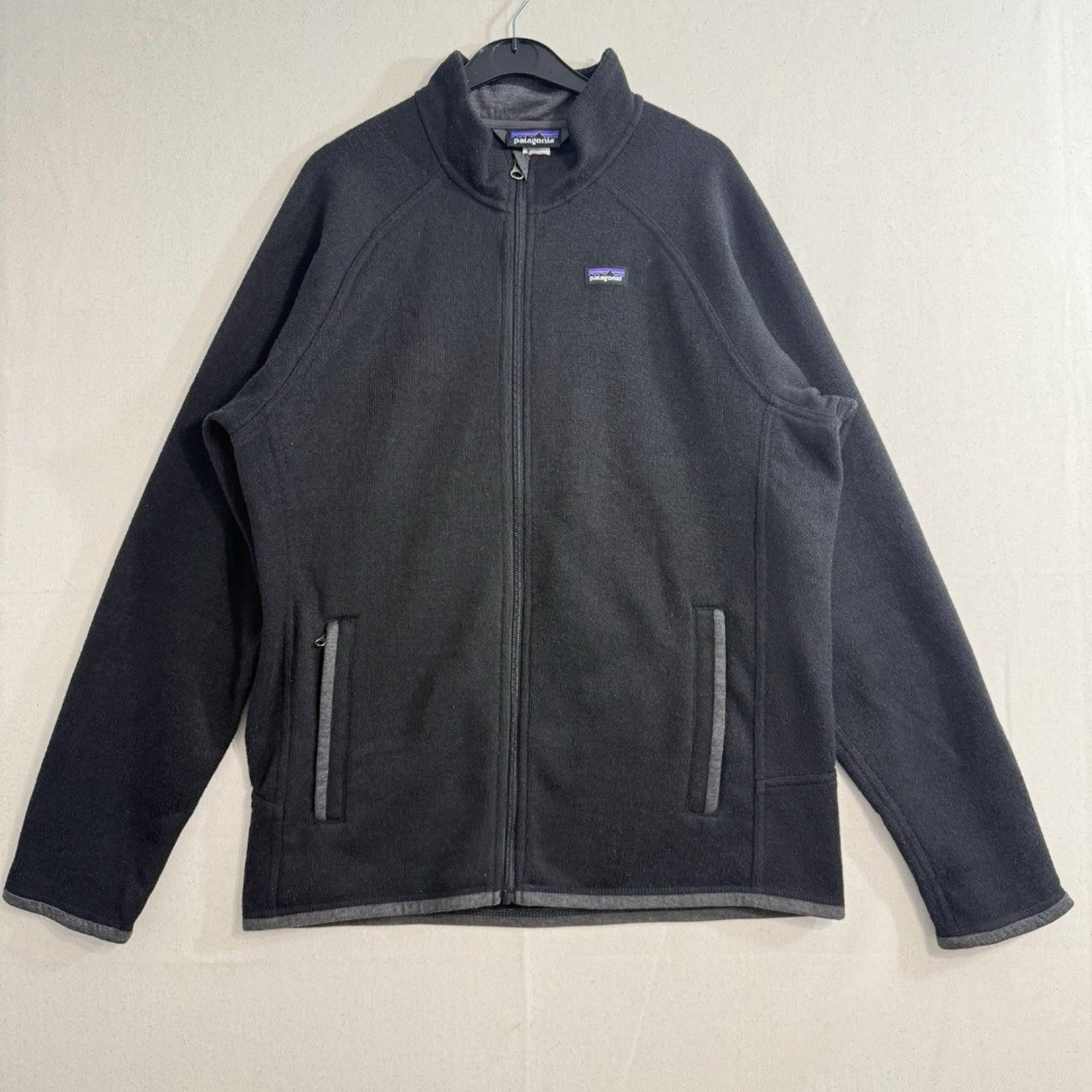 Patagonia Men’s Better Sweater Fleece Lined Jacket Size XL Black