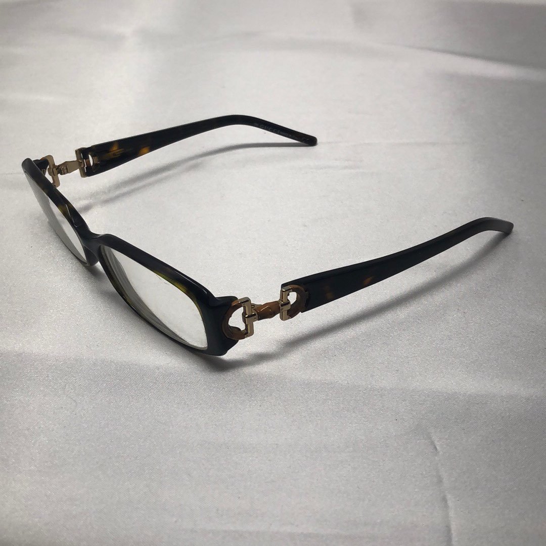 GUCCI Horse Bit Tortoise Brown Glasses