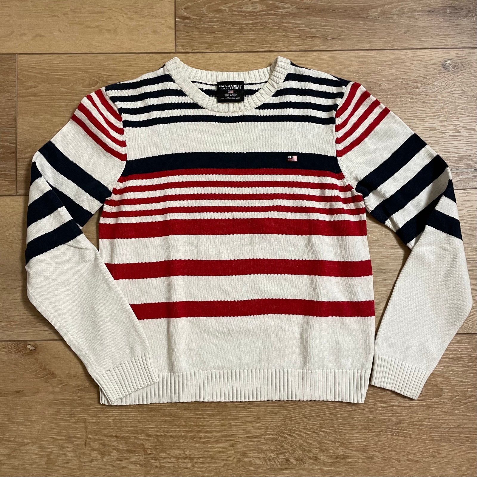 Polo Ralph Lauren American Flag Sweater