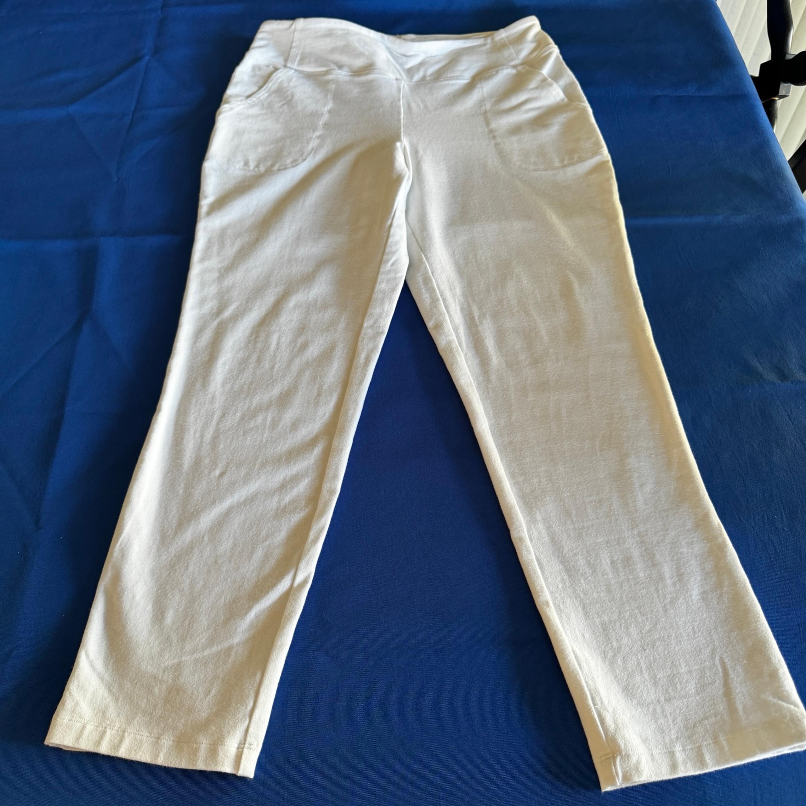 Women’s athletic leggings: “Women with Control,” size small