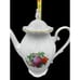 VTG SCHUMANN ARZBERG BAVARIA HARVEST FRUIT TEAPOT - 11” Show Piece West Germany