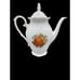 VTG SCHUMANN ARZBERG BAVARIA HARVEST FRUIT TEAPOT - 11” Show Piece West Germany