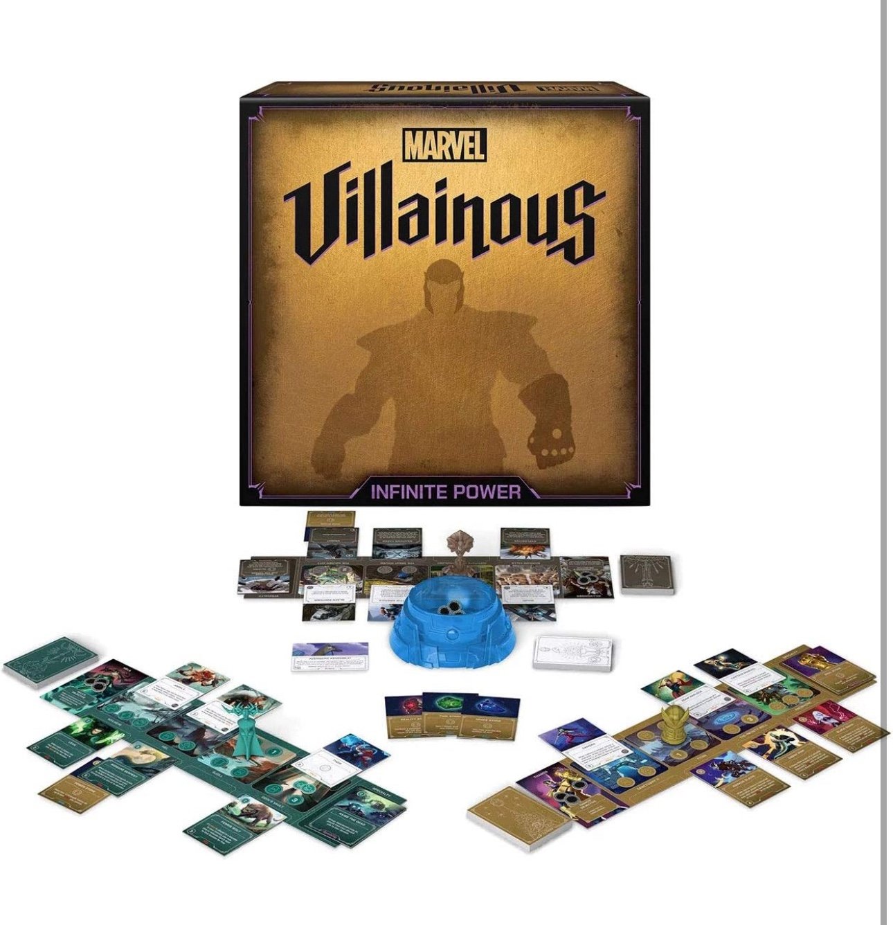 Ravensburger Marvel Villainous: Infinite Power Strategy Board Game - Engaging Br