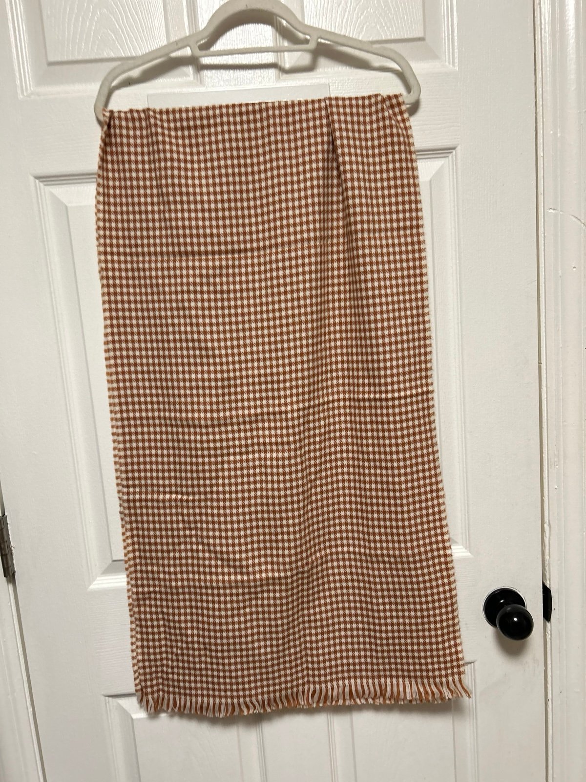 Johnstons Elgin Women’s 100% Extra Merino Plaid Wool Scarf