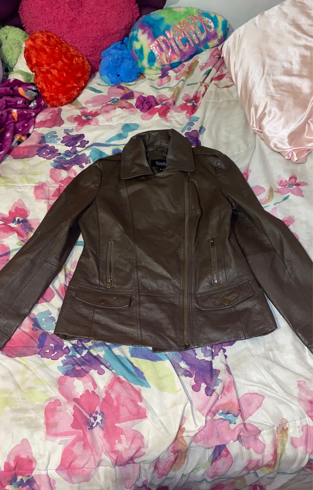 Faux Leather Jacket