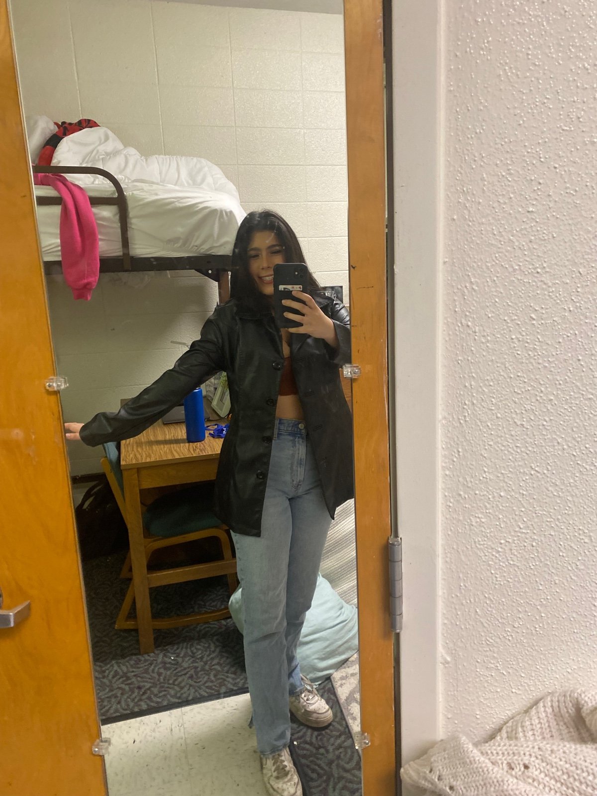 Long Leather Jacket