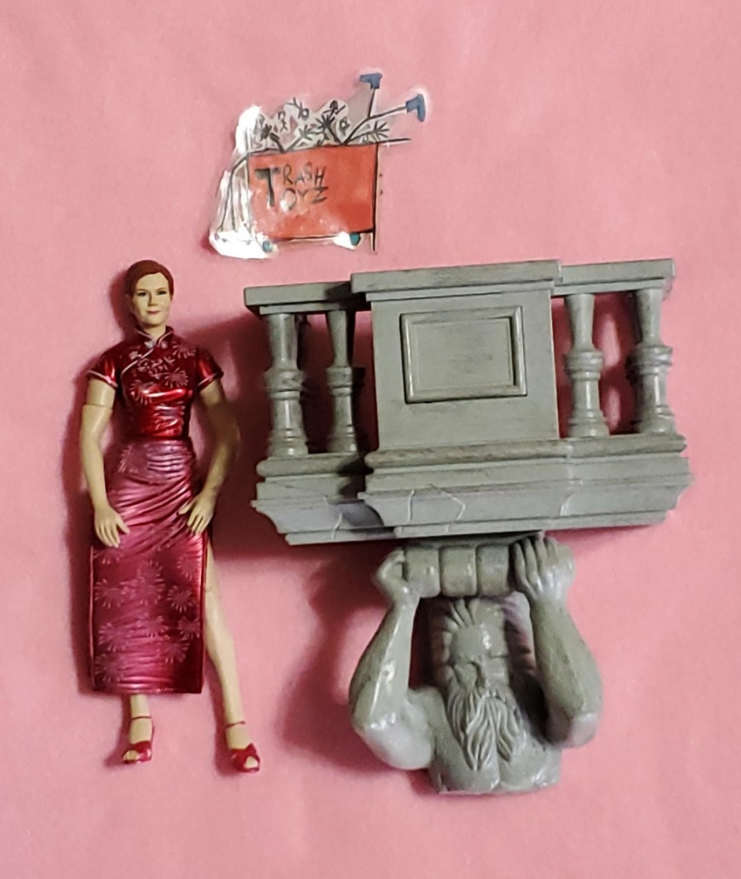 MARY JANE WATSON SPIDERMAN MOVIE ACTION FIGURE WITH BALCONY ACCESSORY TOYBIZ