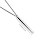 NEW Handmade Bar Silver Stainless Steel Chain Necklace for Men