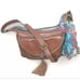 Patricia Nash Camila Tanned Italian Leather Purse Shoulder Bag Brown Crossbody