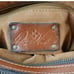 Patricia Nash Camila Tanned Italian Leather Purse Shoulder Bag Brown Crossbody