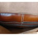 Patricia Nash Camila Tanned Italian Leather Purse Shoulder Bag Brown Crossbody