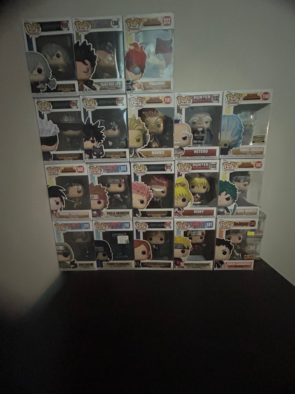Anime Funko Pop lot
