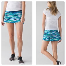 LULULEMON Pace Rival Skirt Seven Wonders Multi 8