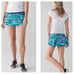 LULULEMON Pace Rival Skirt Seven Wonders Multi 8