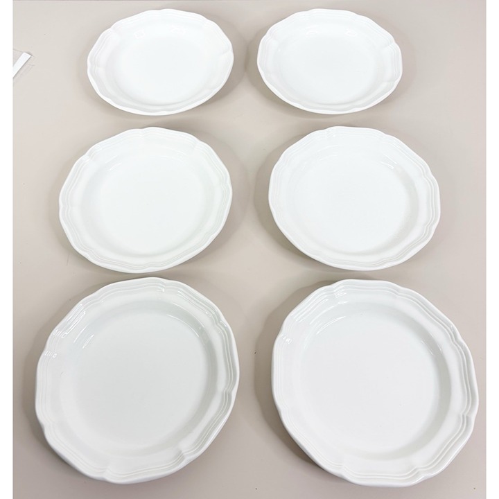 Mikasa French Countryside 7.75 Salad Plates F9000 (Set Of 6) Look Unused EUC